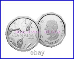 Canada $25 Dollar Silver Complex Design Coin, The Call of Engeneers, 2025