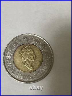 Canada 2 Dollars 1999 Nunavut Rare Misprinted Coin
