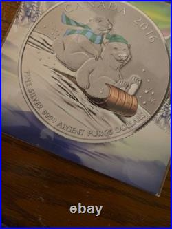 Canada (3) Holiday Coins 2014, 2015 and 2016. Total weight 23.88 Grams 7.96 each