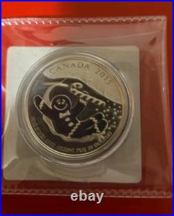 Canada (3) Holiday Coins 2014, 2015 and 2016. Total weight 23.88 Grams 7.96 each