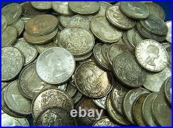 Canada 50 Cents Silver Lot From 1940-1967, 20 Pcs MIX