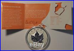 Canada $5 1oz Tulip Privy 1945-2005 Netherland liberation Silver Maple Leaf coin