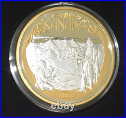 Canada 75Th Anniversary of UNESCO 502.5 Gram Silver Coin 85.52mm