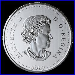 Canada $8, Brilliant Cherry Blossoms Beauty, Pure Silver Coin, UNC, 2019