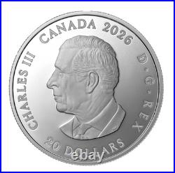 Canada 99.99 Pure Silver 1 Oz $20 FIFA World Cup, 7-Coin Gift Set, 2026