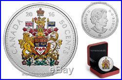 Canada Big Coin Series 50 cents 5 oz. Pure Silver Coloured Coin