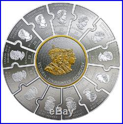Canada Connecting Canadian History (1866-1916) Pure Silver Puzzle Coin Set 2018