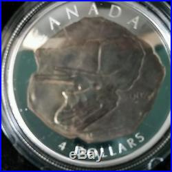 Canada Dinosaur Fine 1 Oz Silver Proof 5 Coin Set