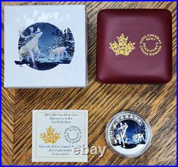 Canada Fine Silver Lot Of 3 Geometry In Art 20 Dollars 2016 Rcm Mint Coins