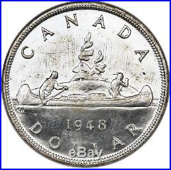 Canada George VI Silver Dollar 1948 coin