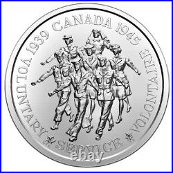 Canada Gift Coin Set, Silver Bullion and Rare Special Coloured Coins, 2021