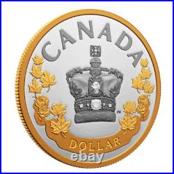 Canada IMPERIAL STATE CROWN $1 Dollar set, Queen Memory Mark Coins, 2022