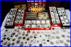 Canada Lifetime Coin Collection Lot 1,600 Coins Silver Dollars to Cents
