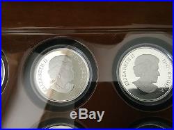 Canada Lunar Series Display Case Silver Coin Set Case 2010 2011 12 13 14 15
