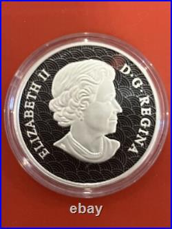 Canada Lunar Silver Coin 2023 Year of the Rabbit Fine 99.99% 1oz Low Serial 56
