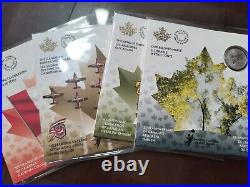 Canada Moments to Hold Series, $5 Silver Coins, Full Set, 2021