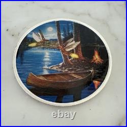 Canada Moonlight Fireflies' Glow-in-the-dark $30 Pure Silver 2-oz Coin Canada Moonlight Fireflies' Glow-in-the-dark $30 Pure Silver 2-oz Coin