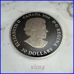 Canada Moonlight Fireflies' Glow-in-the-dark $30 Pure Silver 2-oz Coin Canada Moonlight Fireflies' Glow-in-the-dark $30 Pure Silver 2-oz Coin
