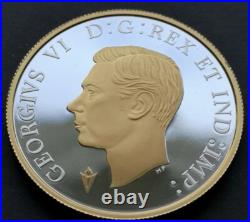 Canada Proof Silver Dollar 2020 75 Th. Ann. Of V-e Day