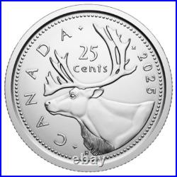 Canada Pure Silver $5 Bullion 0.9999 Maple Leaf Gift 7-Coin Set, 2025