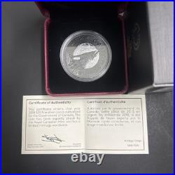 Canada RCM 2018 $20 Fine Silver Coin Nocturnal By Nature The Howling Wolf