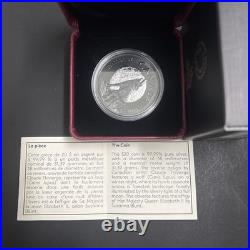 Canada RCM 2018 $20 Fine Silver Coin Nocturnal By Nature The Howling Wolf