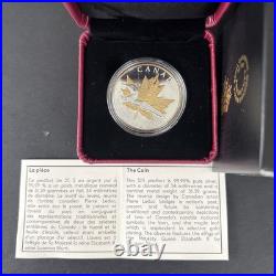 Canada RCM 2019 $25 Timeless Icons Loon Fine Silver Coin Piedfort