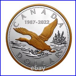 Canada Renewed Silver Dollar $1 Coin 2 Oz Master Club Exclusive LOONIE 2022