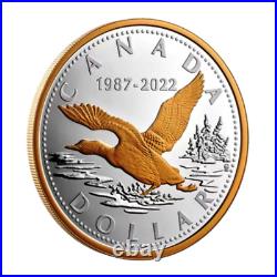 Canada Renewed Silver Dollar $1 Coin 2 Oz Master Club Exclusive LOONIE 2022