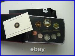 Canada Royal Mint Coin 2010 Prestige Double Dollar Set Navy 6 Silver Coins