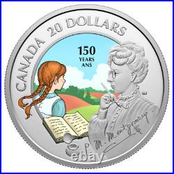 Canada SIlver $20 Coin 150th Anniversary of the Birth L. M. Montgomery, 2024