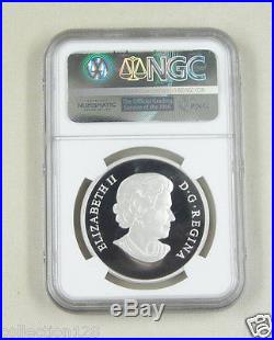 Canada Silver Coin 20 Dollars 2011, D-10 Locomotive, NGC PF 70