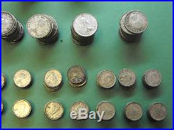 Canada Silver Coin Collection, $125 Face Value Lot of 500 Coins