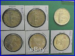 Canada Silver Coin Collection Lot of 141 Coins with a face value of over $100