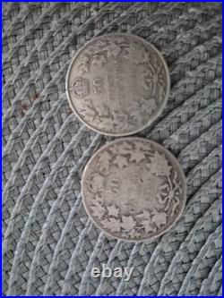 Canada Silver Coin LOT Dimes, Half Dollars + Newfoundland 50 Cent ASW 4 oz