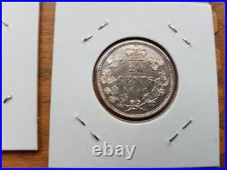 Canada coin, One Silver 20 cents, 1858, RE 5, Offer accepted