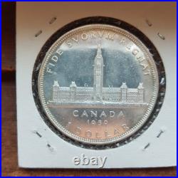 Canada coin, One dollar, silver, 1939, Choice Gem, Uncirculated