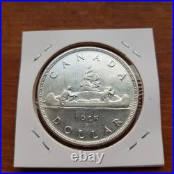 Canada coin, One dollar, silver, 1945, very nice condition