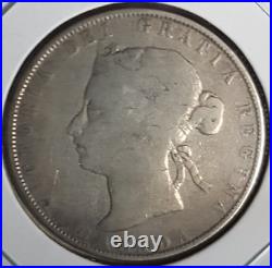 Canada coin, Victoria 50 cents, silver, 1870