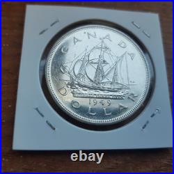 Canada coin, one silver dollar, 1949