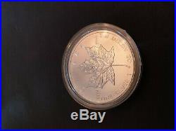 Canadian Silver Maple 1 oz Coin x10.9999 Silver 1995 2011 2012 2014 2018