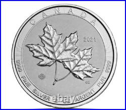 Canadian Twin Maple Random Date, 2 Troy Oz. 9999 Pure