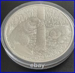 Cdn Bullion Coin 2013 5oz. (999)$50. With COA Limited Mintage