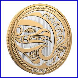 EAGLE the HUNTER Kwakiutl Tsaxis 2025 CANADA 10oz. 9999 Pure Silver $100 Coin EAGLE the HUNTER Kwakiutl Tsaxis 2025 CANADA 10oz. 9999 Pure Silver $100 Coin