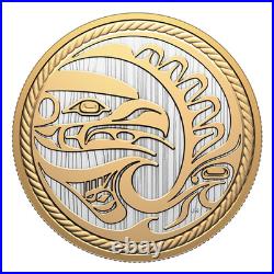 EAGLE the HUNTER Kwakiutl Tsaxis 2025 CANADA 10oz. 9999 Pure Silver $100 Coin EAGLE the HUNTER Kwakiutl Tsaxis 2025 CANADA 10oz. 9999 Pure Silver $100 Coin