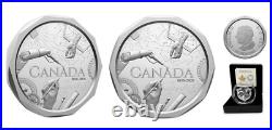 ENGINEER Anniversary 2025 CANADA 1oz. 9999 Silver Proof $25 UNIQUE FACETED Coin