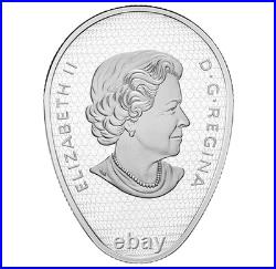 FALCON LAKE UFO Unexplained Phenomena 2018 CANADA 1oz. 9999 Silver Glow $20 Coin