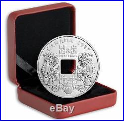 Feng Shui Good Luck Charms 22.86g Silver Coin