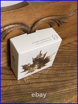 Fine Silver Coin 2019 $15 Golden Maple Leaf RCM Low Mintage /2500.9999 Silver