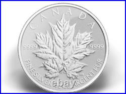 Fractional Proof Set 2017 CANADA. 9999 Pure Silver 4 SML Coins